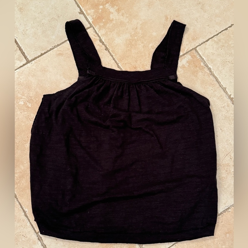 Free People -We the Free black tank top Sz. XS — new no tags